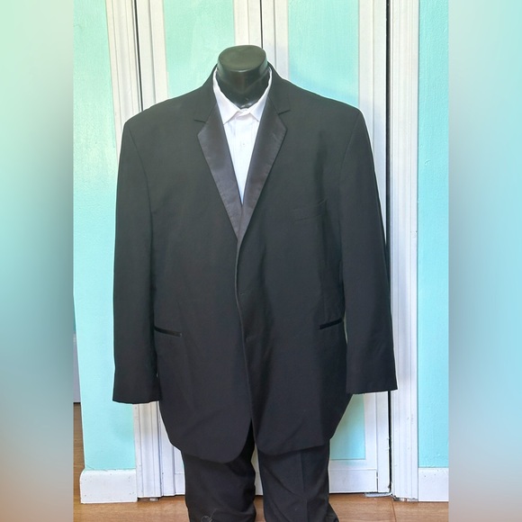 After Six Other - After Six 52R 52 Regular Black Tuxedo Jacket Classic